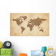 Old world map Wall Mural