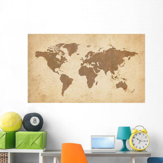 Old world map Wall Mural