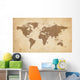 Old world map Wall Mural