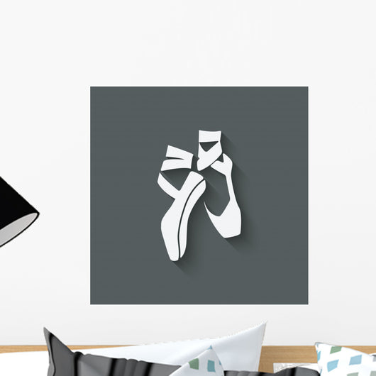 ballet dance studio symbol Wall Mural