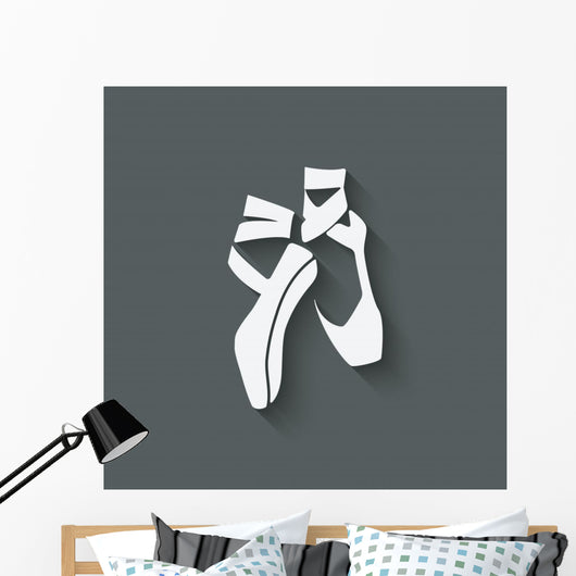 ballet dance studio symbol Wall Mural
