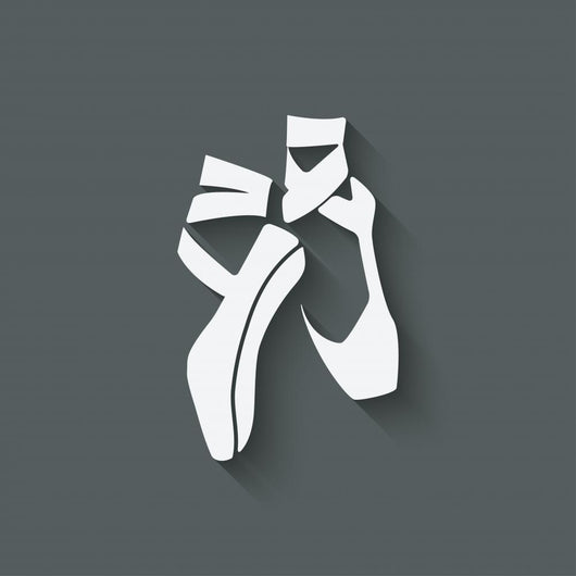 ballet dance studio symbol Wall Mural