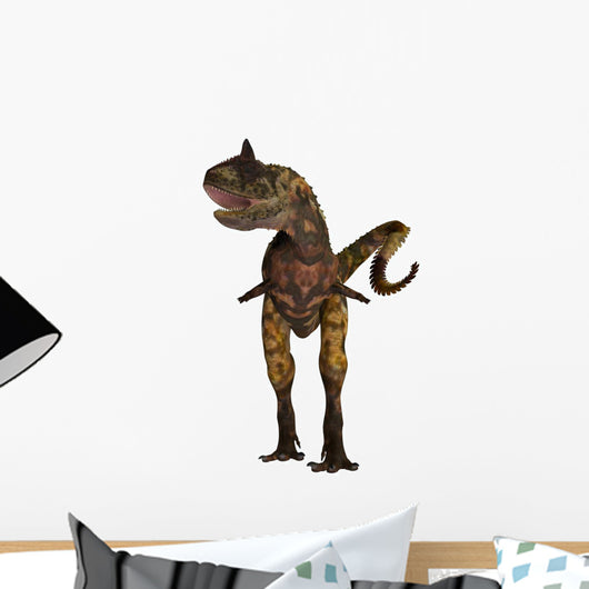 Carnotaurus Front Profile Wall Decal