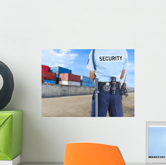 Security guard Wall Mural