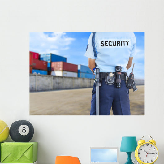 Security guard Wall Mural