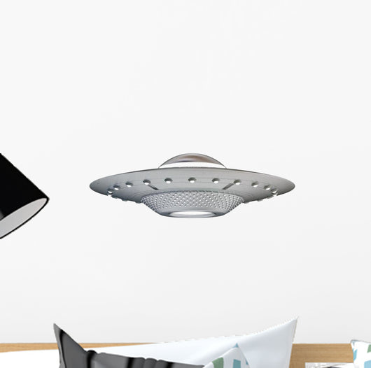 Sci-fi Ufo Wall Decal