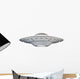 Sci-fi Ufo Wall Decal