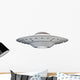 Sci-fi Ufo Wall Decal
