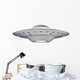 Sci-fi Ufo Wall Decal