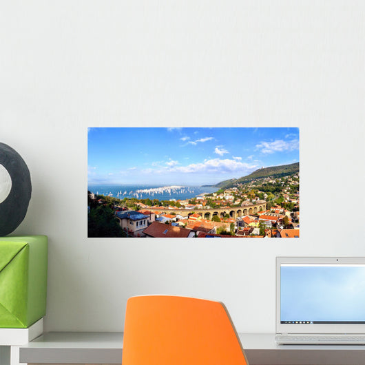 Trieste's bay landscape in Italy Wall Mural