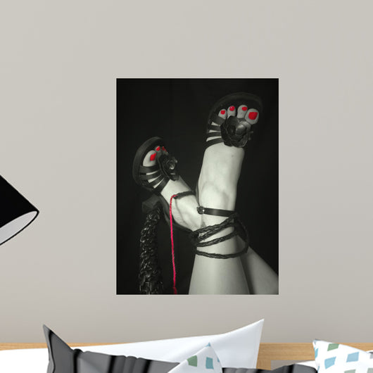 Whips Will Never Hurt Me Wall Mural