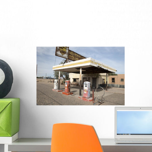 Old Pump Station Route Wall Decal