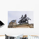 Louis Xiv Statue Louvre Wall Decal