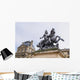 Louis Xiv Statue Louvre Wall Decal