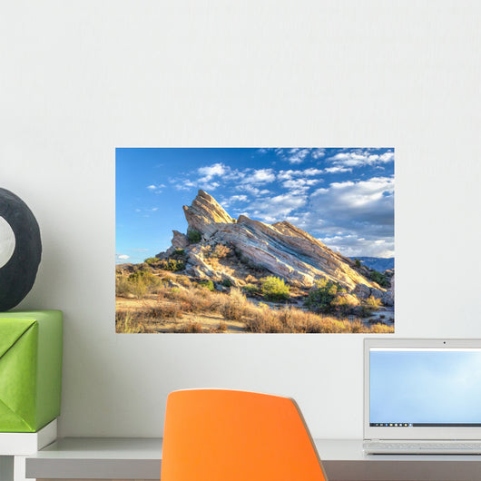 Vasquez Rocks Late Afternoon Wall Decal