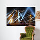 Stage Spotlight with Laser rays Wall Mural