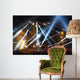 Stage Spotlight with Laser rays Wall Mural