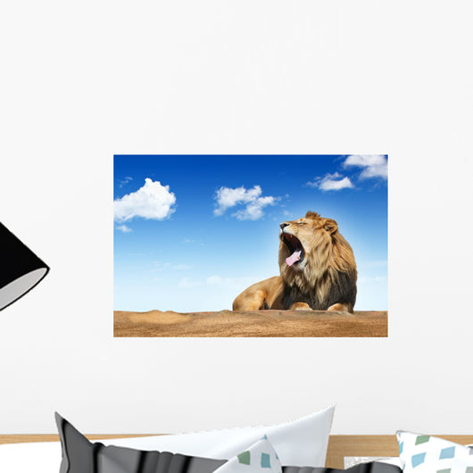 roaring lion Wall Decal