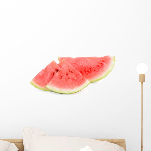 Juicy Watermelon White Wall Decal