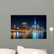 Night Lower Manhattan Wall Decal