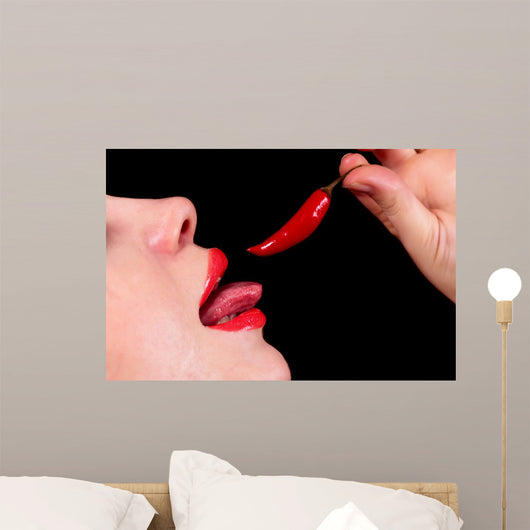 chilli lips Wall Decal