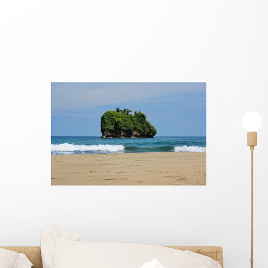 Small Island off Caribbean Wall Decal