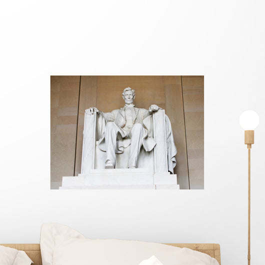 Abraham Lincoln Statue Wall Decal