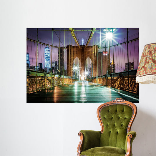 Brooklyn Bridge Sunrise Wall Decal