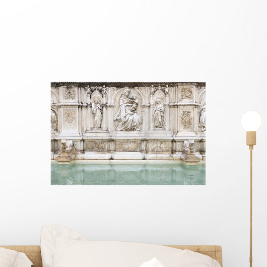 Fonte Gaia Siena Wall Decal