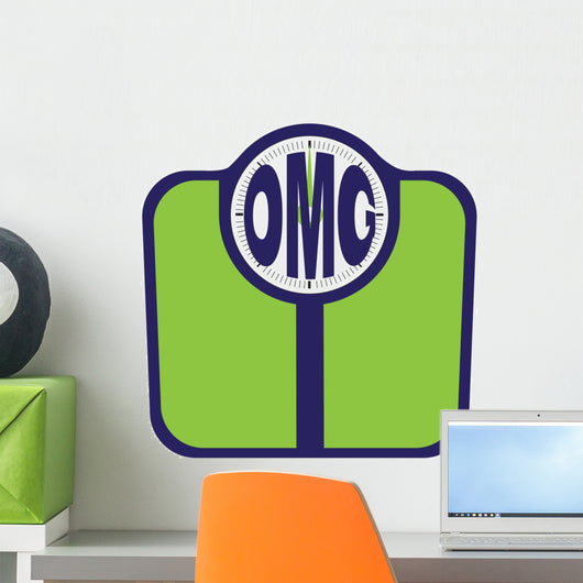OMG! Scales Wall Decal