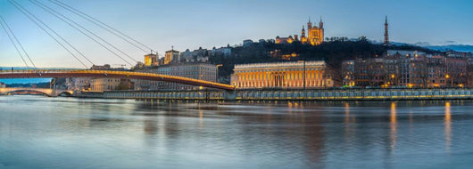 Passerelle Ville Lyon Wall Decal