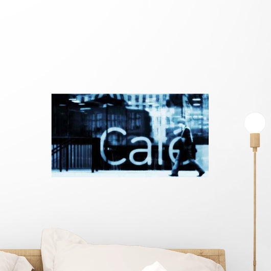 Cafe Culture Wall Decal
