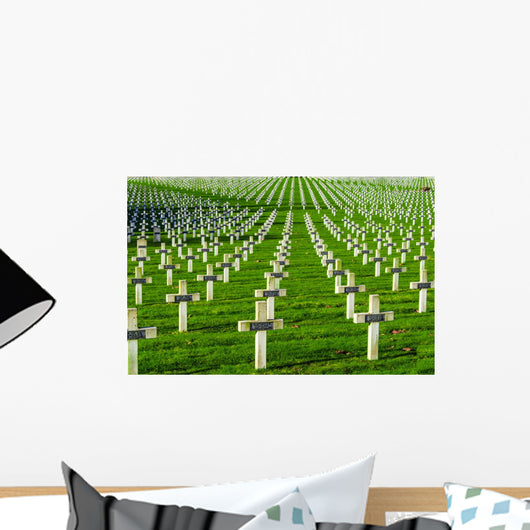 Cemetery World War One Wall Decal