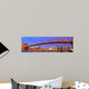 New York City, USA. Brooklyn and Manhattan bridges at sunset Wall Decal