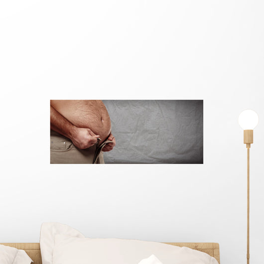 Fat belly Wall Decal