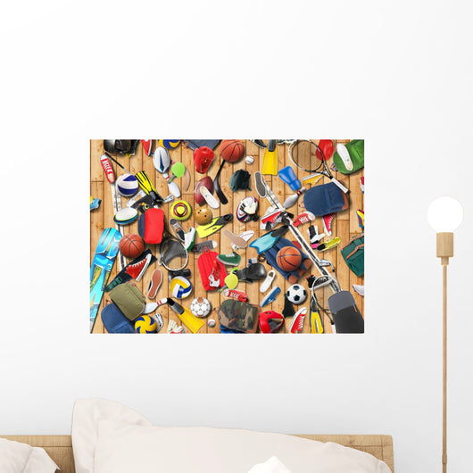Sports Equipment Has Fallen Wall Decal