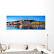 Ville Lyon Nuit Wall Mural Panoramic