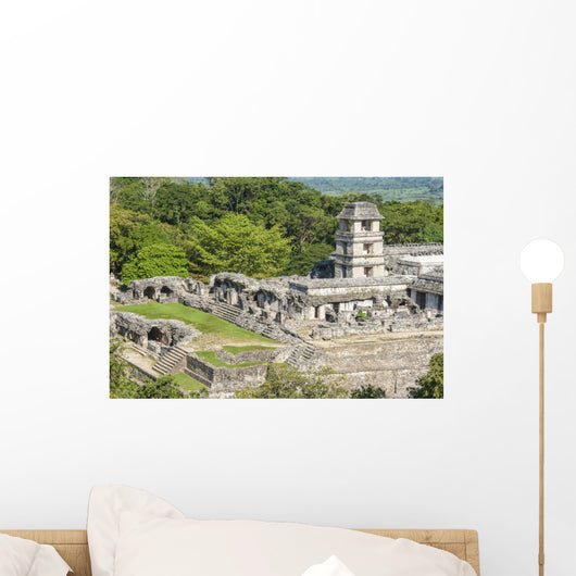 Palace Ancient Mayan City Wall Decal