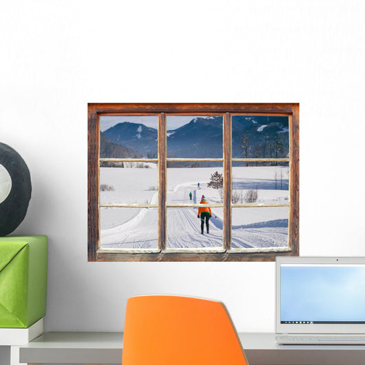 Langlaufen Wall Decal