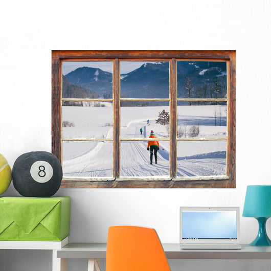 Langlaufen Wall Decal