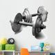 Dumbbell-2 Wall Decal