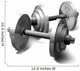 Dumbbell-2 Wall Decal