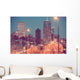 City Denver Night Wall Decal