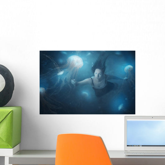 Jelly Fish Wall Decal