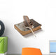 Old Book and Fountain Wall Decal