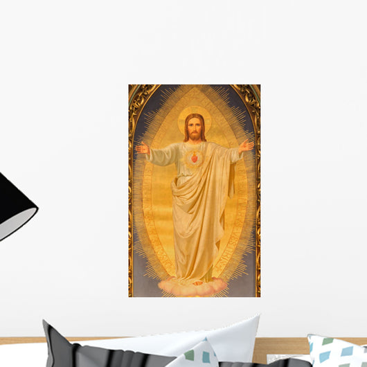 Vienna Heart Jesus Paint Wall Decal