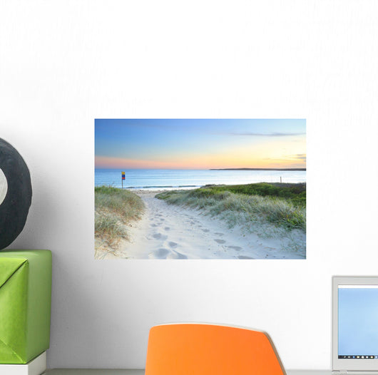 Sandy Path to Greenhills Wall Decal