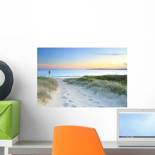 Sandy Path to Greenhills Wall Decal