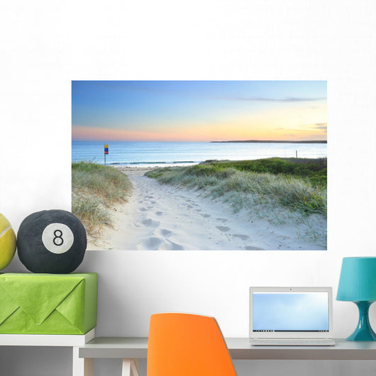 Sandy Path to Greenhills Wall Decal