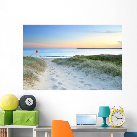 Sandy Path to Greenhills Wall Decal
